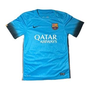 NIKE FC BARCELONA ANDRES INIESTA 2015/16 AUTHENTIC THIRD JERSEY